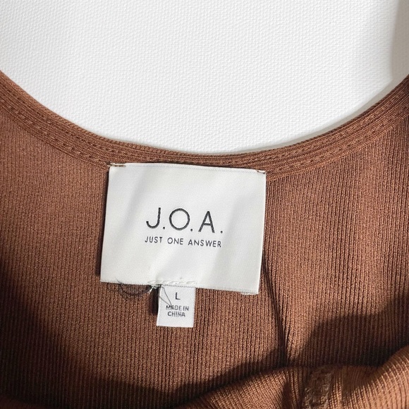 J.O.A side ruched bodycon dress (L) - Picture 10 of 14